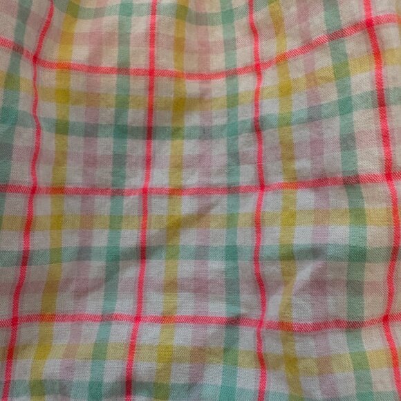Grain De Ble Kids Girls Skirt Colourful Plaid Spring Flowy 36 months = 3T - Picture 3 of 6